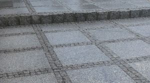 Płyty chodnikowe - granitowe